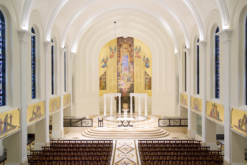Madonna della Strada Chapel Interior