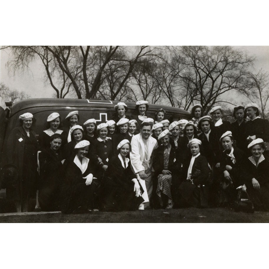 LMP Members with Ambulance, 1940 squared.jpg