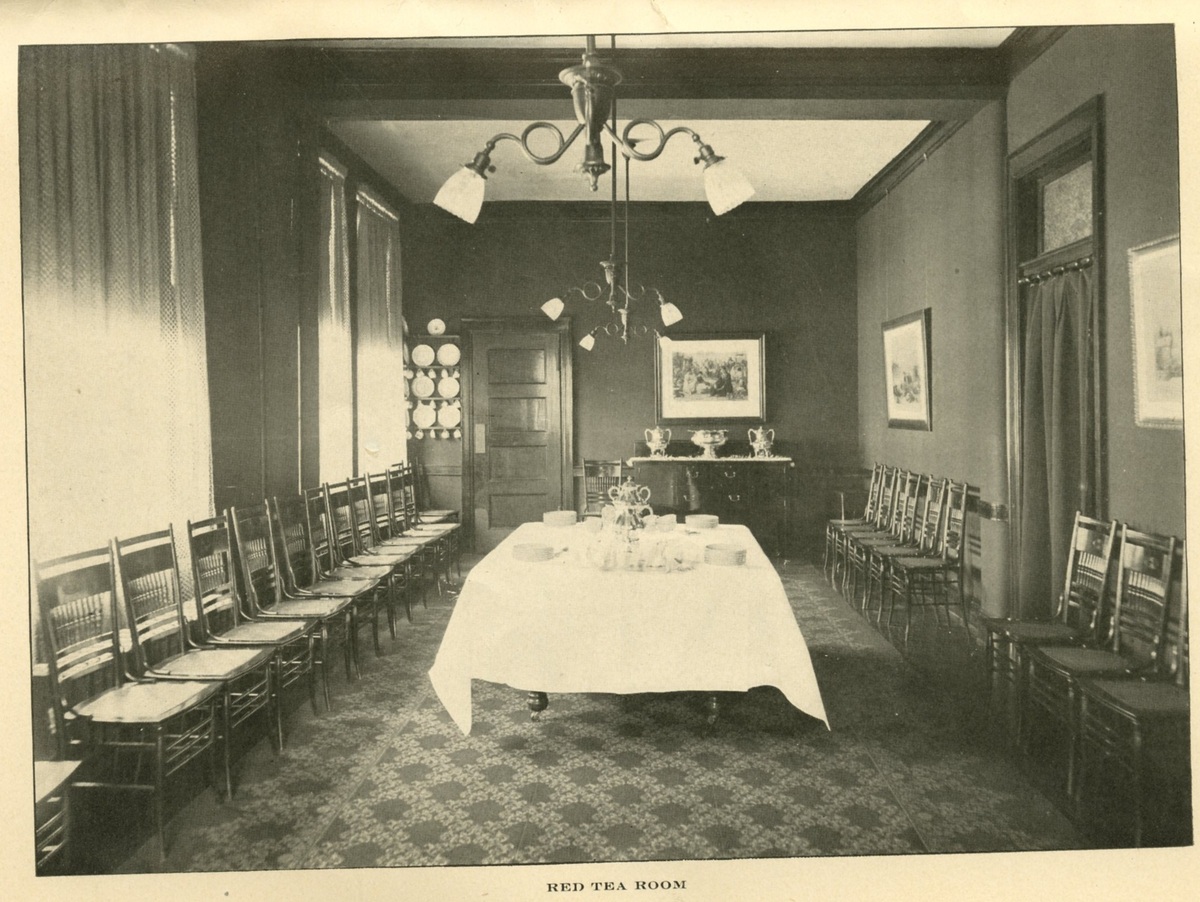 Red Tea Room, 1900