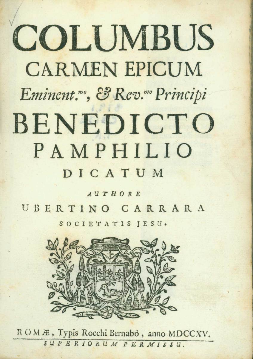 Columbus: Carmen epicum...