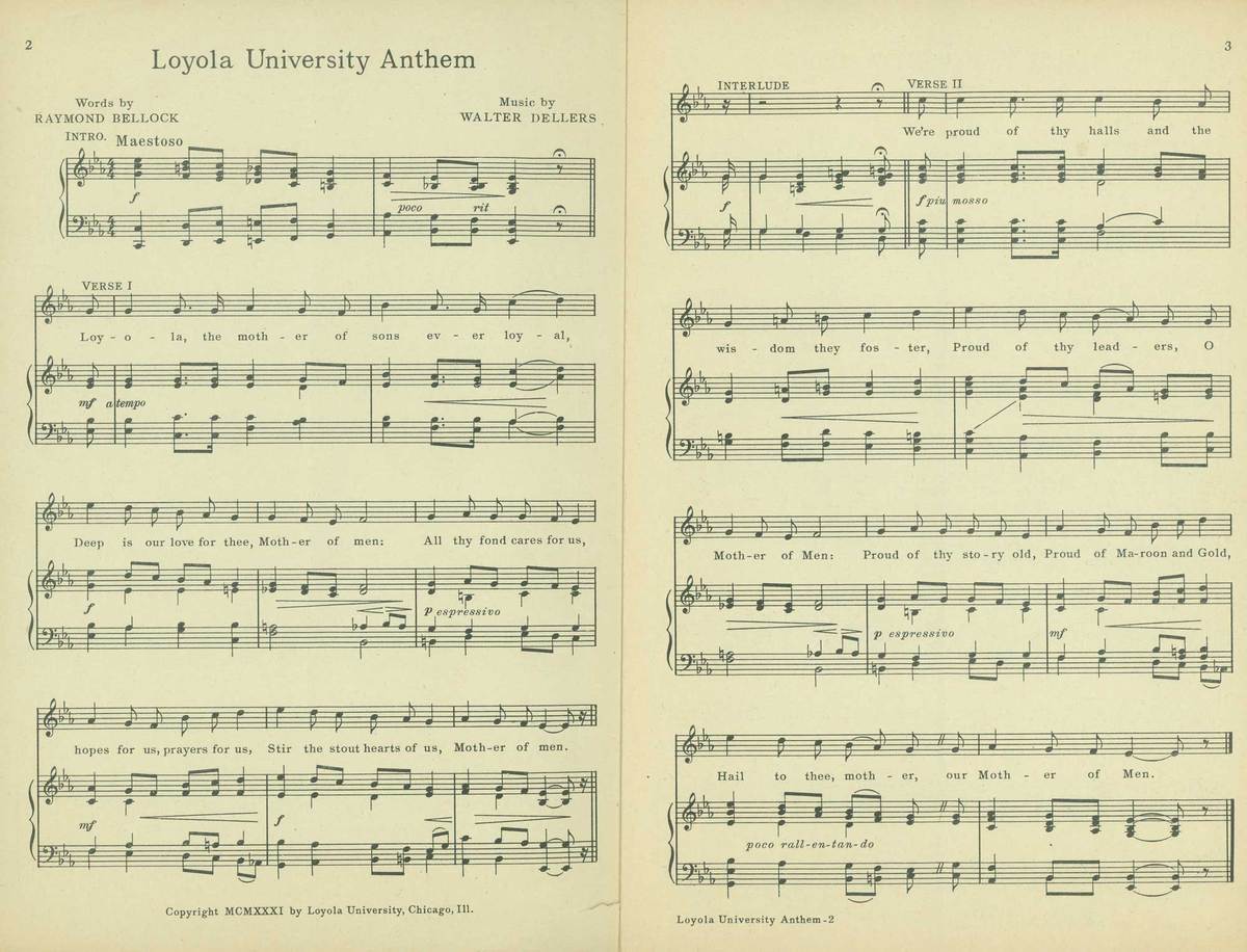 Loyola Anthem