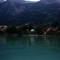 Brienz, view from Lake Brienz