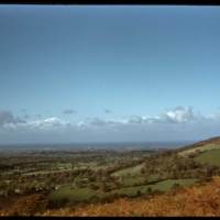 Clwyd Valley: to Rhyl and Irish Sea fron Maenefa