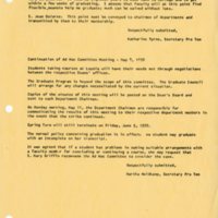 Report of a Meeting of the Ad Hoc Committee established to consider means for assisting students in the event of a continuing College institutional strike May 8, 1970002.jpg