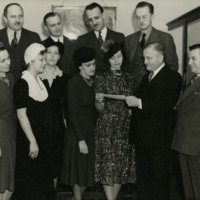 Donation to Doctors, 1940.jpg