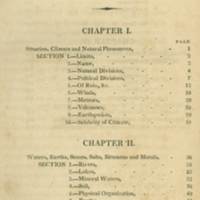 Contents of The geographical, natural, and civil history of Chili...