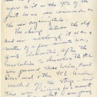 Letter from Mollie to Carl, October 3, 1943
