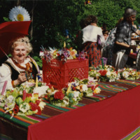 Swietojanki Selling Wreaths, 1993.jpg