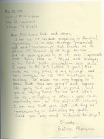 Scholarship Thank You Letter, 1993.jpg