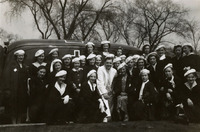 LMP Members with Ambulance, 1940.jpg